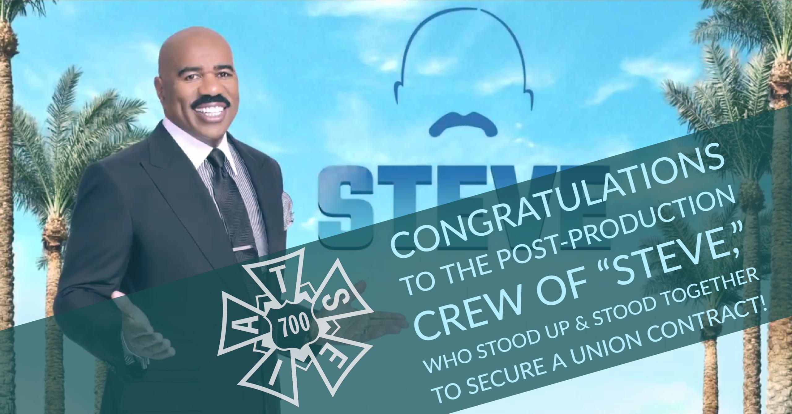 “Steve” Post Crew Wins Union Contract!
